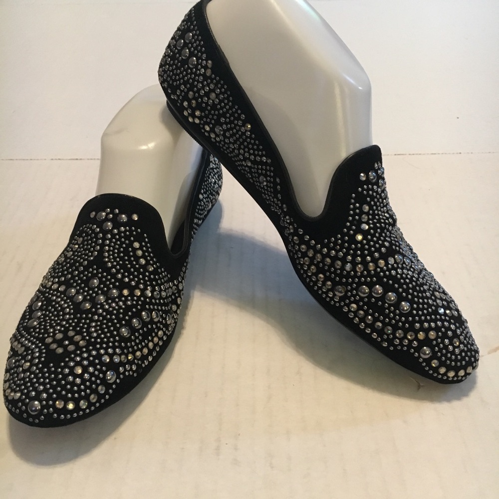 π«β SOLD NWOB Vaneli Shoes Slip On Crystal - Picture 1 of 8